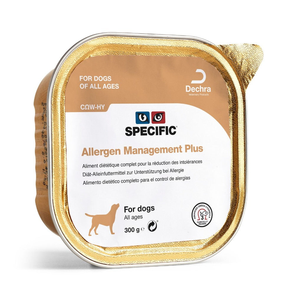 Dechra Specific COW-HY Allergen Management Plus Wet Dog Food - Trays