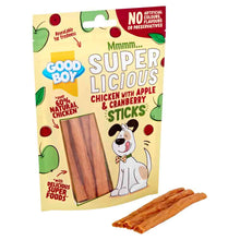 Good Boy Superlicious Stick Dog Treats - Chicken, Apple & Cranberry - 100g