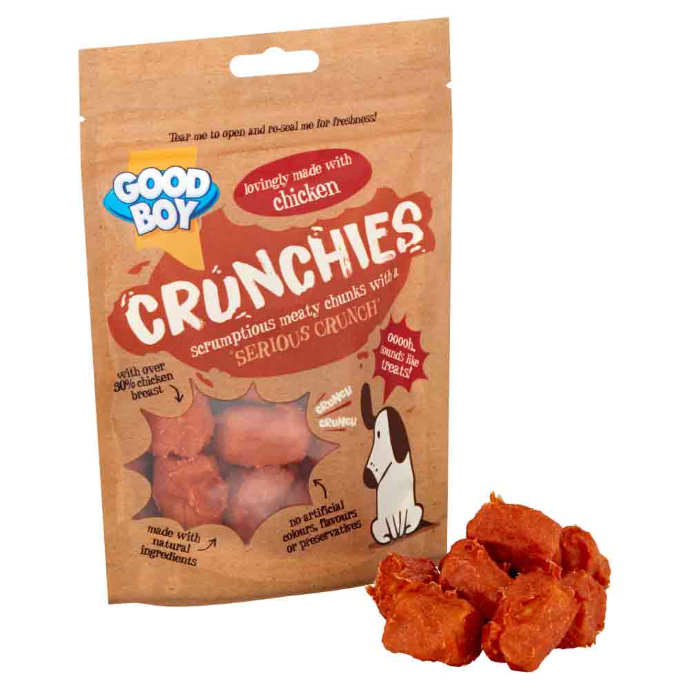 Good Boy Crunchies Dog Treats - Chicken - 60g