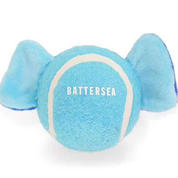 Battersean Rubber Ball Animals Dog Toy - 2 Pack