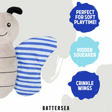 Battersea Crinkle Butterfly Dog Toy