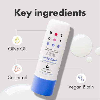 DotDotPet Curly Coat Dog Shampoo
