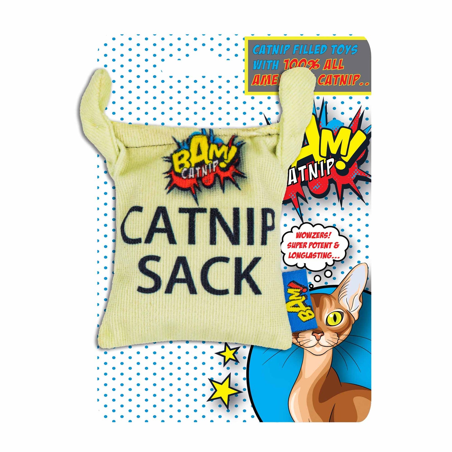 BAM! Catnip Sack Cat Toy