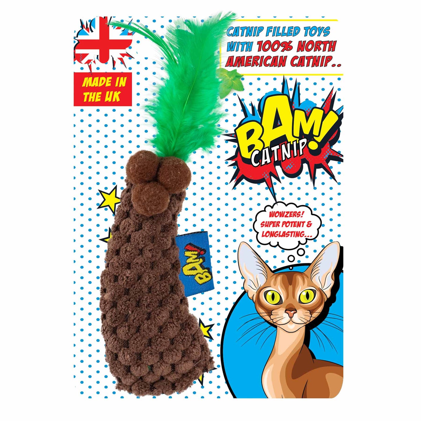 BAM! Catnip Palm Tree Cat Toy