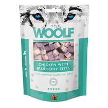 Woolf Dog Snacks - Chicken with Blueberry Bites - 100g