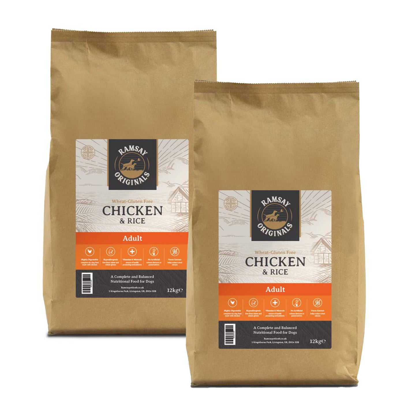 Ramsay Originals Adult Dry Dog Food - Chicken & Rice