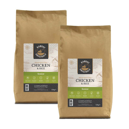 Ramsay Originals Senior Dry Dog Food - Chicken & Rice
