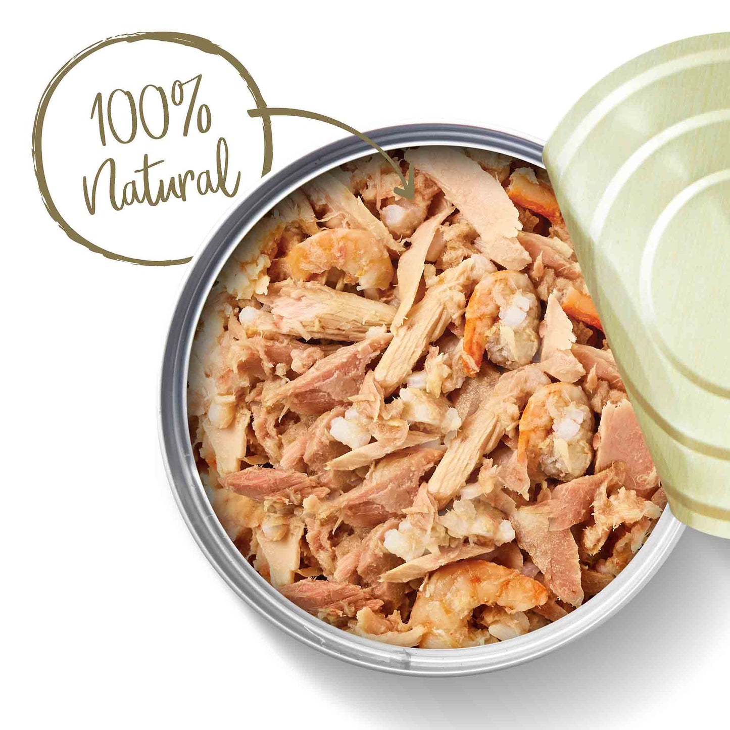 Applaws Adult Wet Cat Food in Broth - Tuna Fillet & Prawn - 24x70g Cans