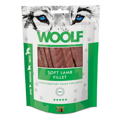 Woolf Soft Lamb Fillet Dog Snacks - 100g