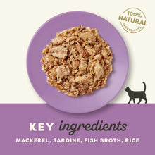 Applaws Adult Wet Cat Food Mackerel with Sardine in Broth - Tins 24x70g
