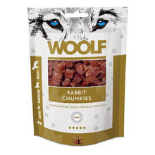 Woolf Rabbit Chunkies Snacks for Cats & Dogs - 100g
