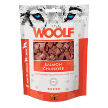 Woolf Salmon Chunkies Snacks for Cats & Dogs - 100g