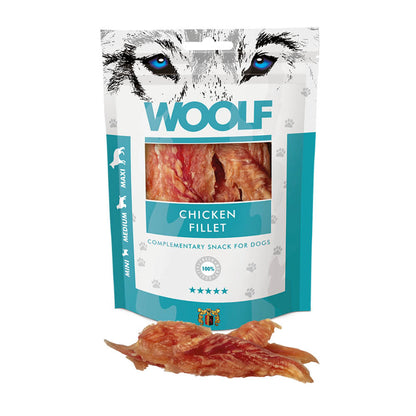 Woolf Chicken Fillet Dog Snacks - 100g