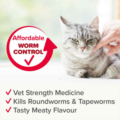 Beaphar WORMclear for Cats - 2 Tablets