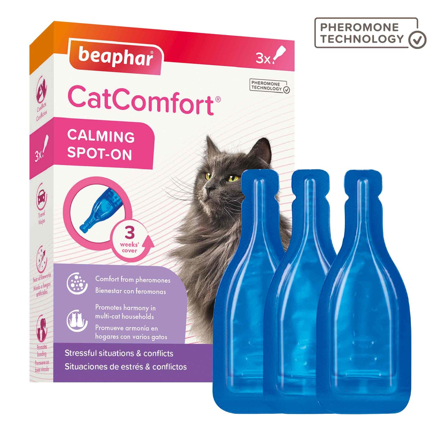 Beaphar CatComfort Calming Spot-On for Cats