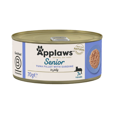 Applaws Applaws Sardine Tuna Senior Wet Cat Food pet food packaging