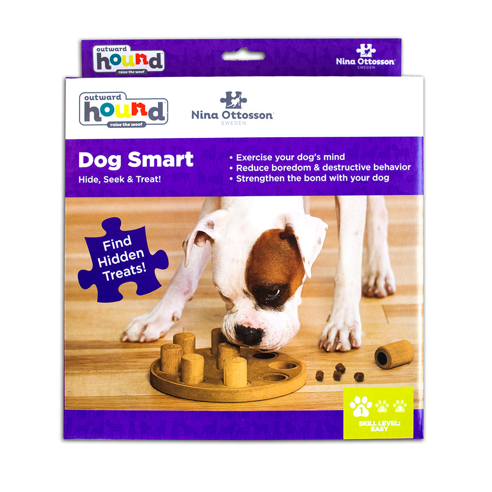 Nina Ottoson Interactive Dog Treat Puzzle - Smart - Composite
