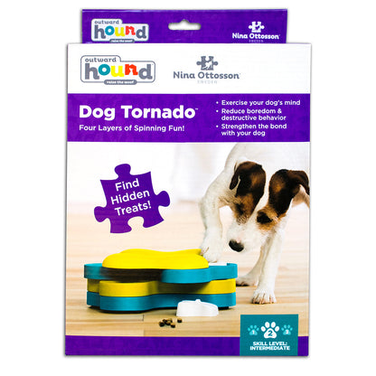 Nina Ottoson Interactive Dog Treat Puzzle - Tornado