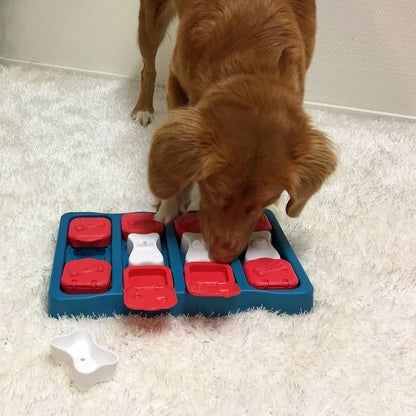 Nina Ottoson Interactive Dog Treat Puzzle - Brick