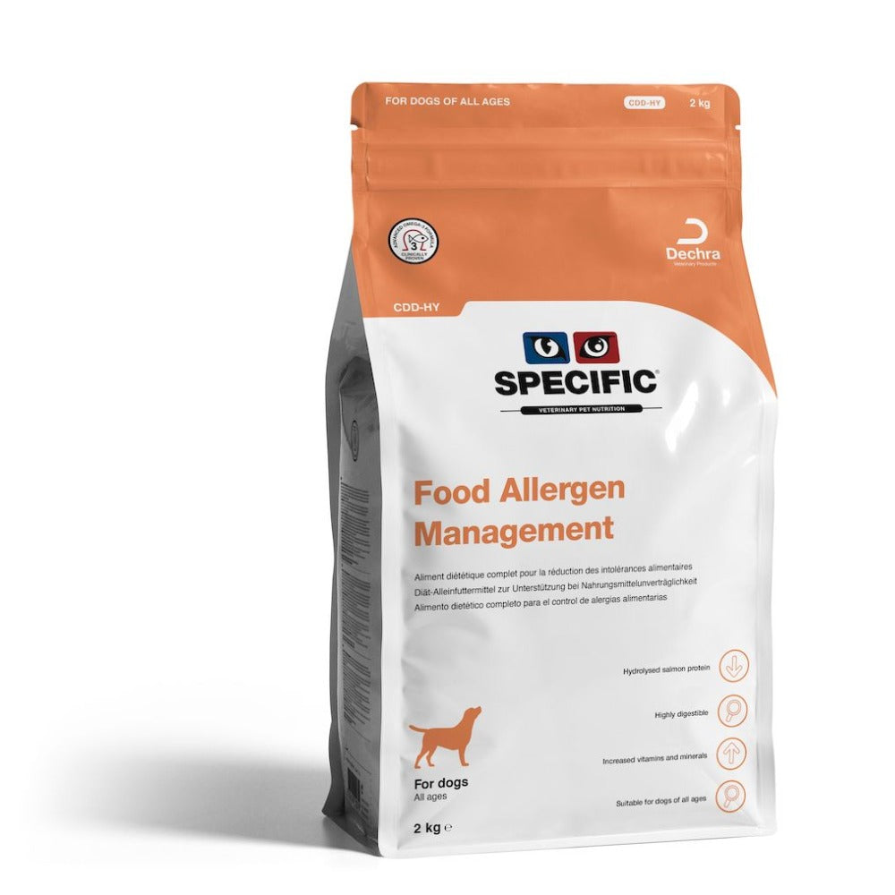 Dechra Specific CDD-HY Food Allergen Management Hydrolysed Dry Dog Food