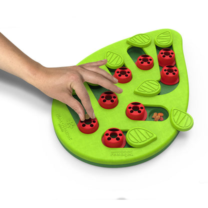 Nina Ottoson Interactive Cat Treat Puzzle & Play - Buggin Out