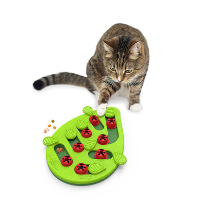 Nina Ottoson Interactive Cat Treat Puzzle & Play - Buggin Out