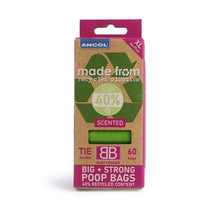 Ancol Made From Scented Poop Bag - 4 Refill Pack