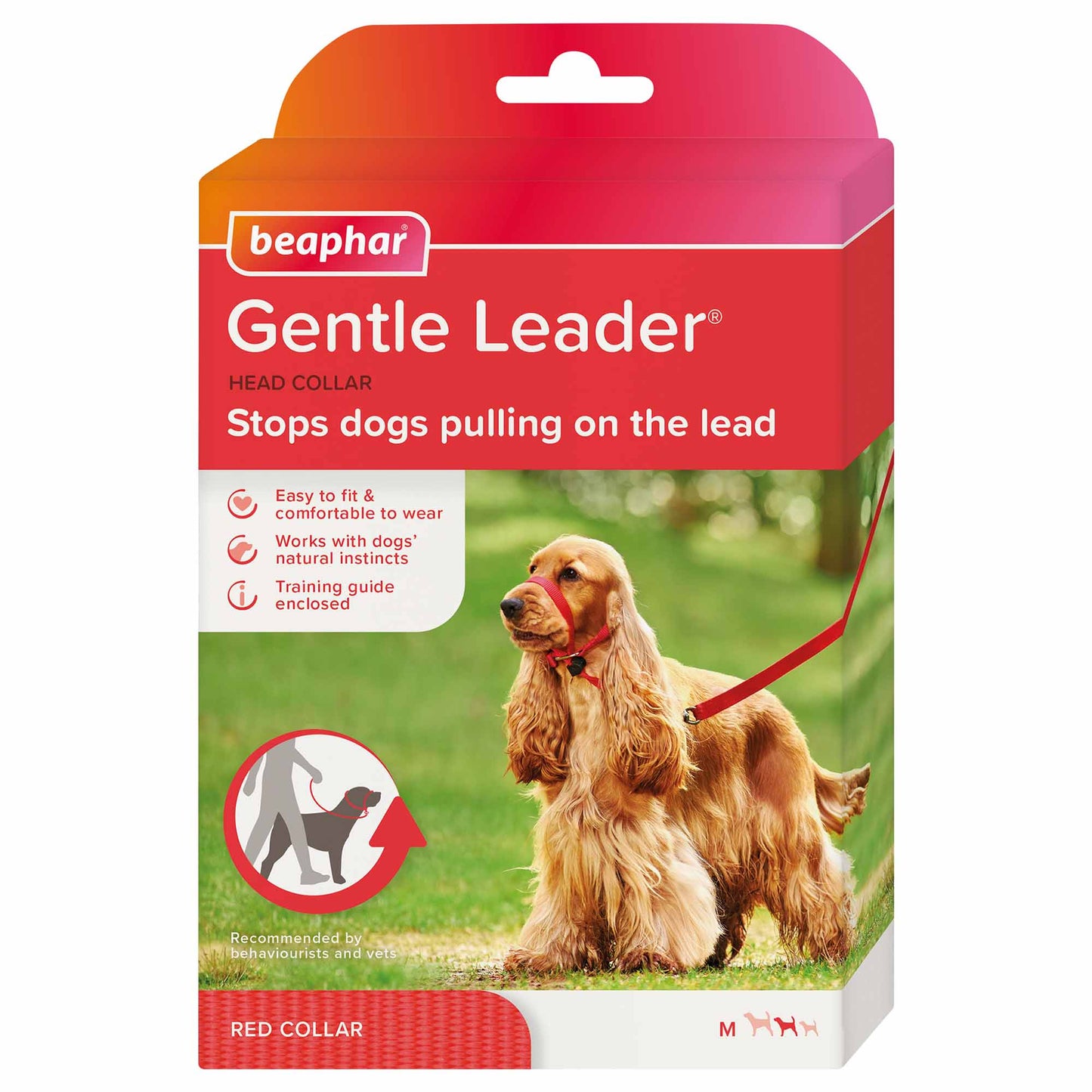 Beaphar Gentle Leader - Medium - Red