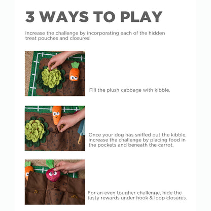 Nina Ottosson Interactive Dog Activity Matz - Garden Game Mat
