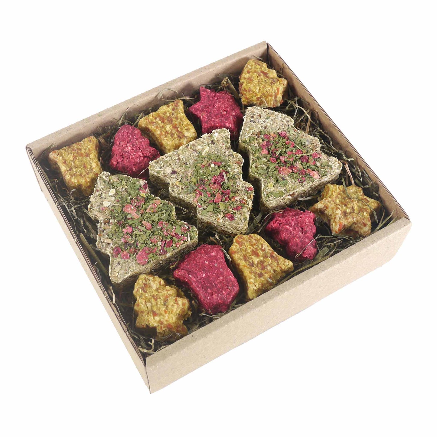 Rosewood Naturals Festive Cookies Forage Treat Tray for Small Animals