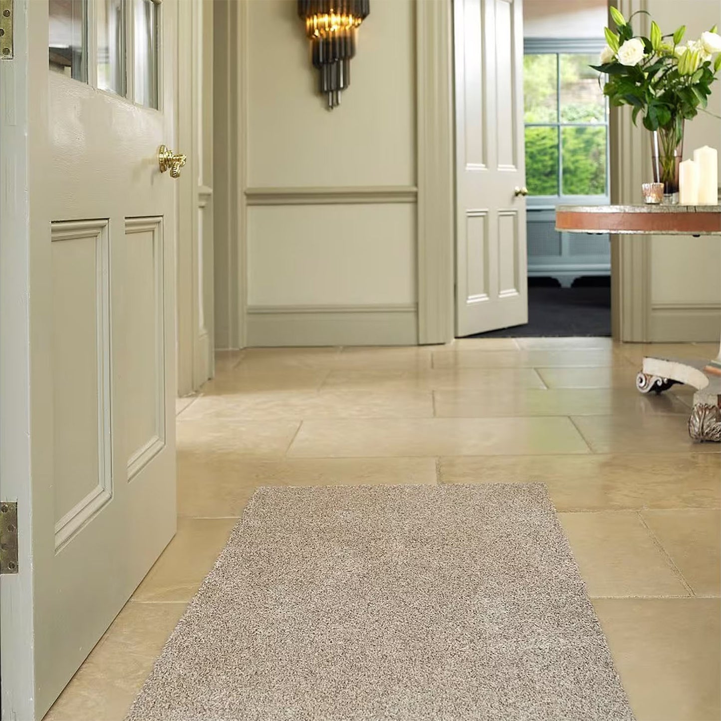 Turtle Mat Dirt Trapper for Smooth Floors - XLarge - Fawn