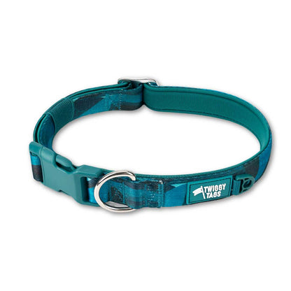 Twiggy Tags Lagoon Adventure 2.0 Dog Collar