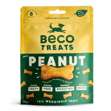 Beco Dog Treats - Peanut with Coconut & Turmeric - 70g