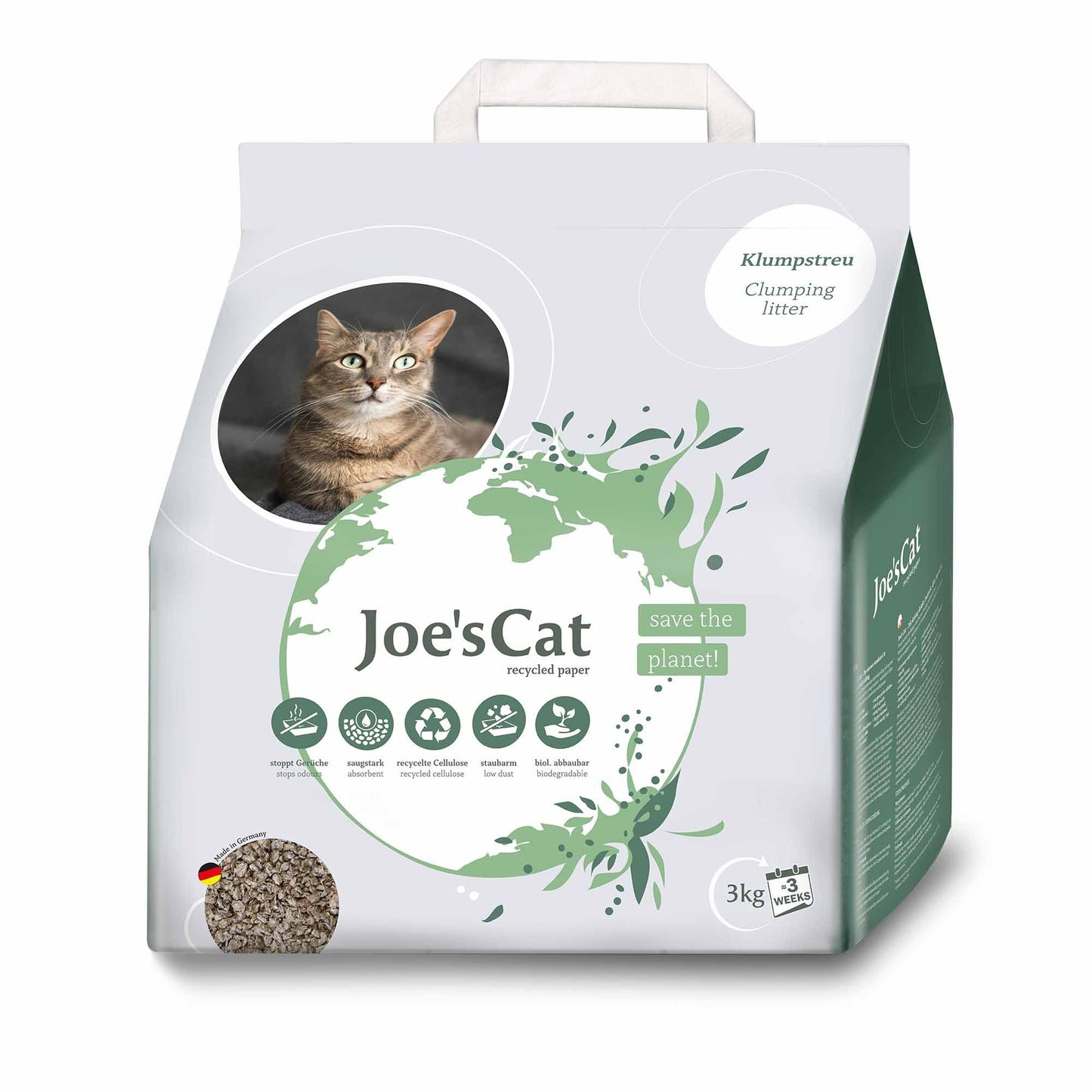 Joes Cat Clumping Cat Litter - 3kg