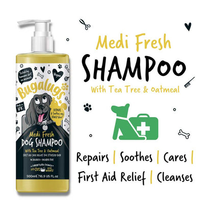 Bugalugs Medi Fresh Dog Shampoo - 500ml