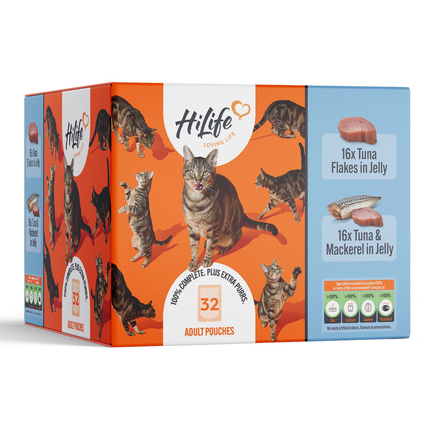 HiLife Hilife Recipes Tuna Adult Wet Cat Food pet food packaging