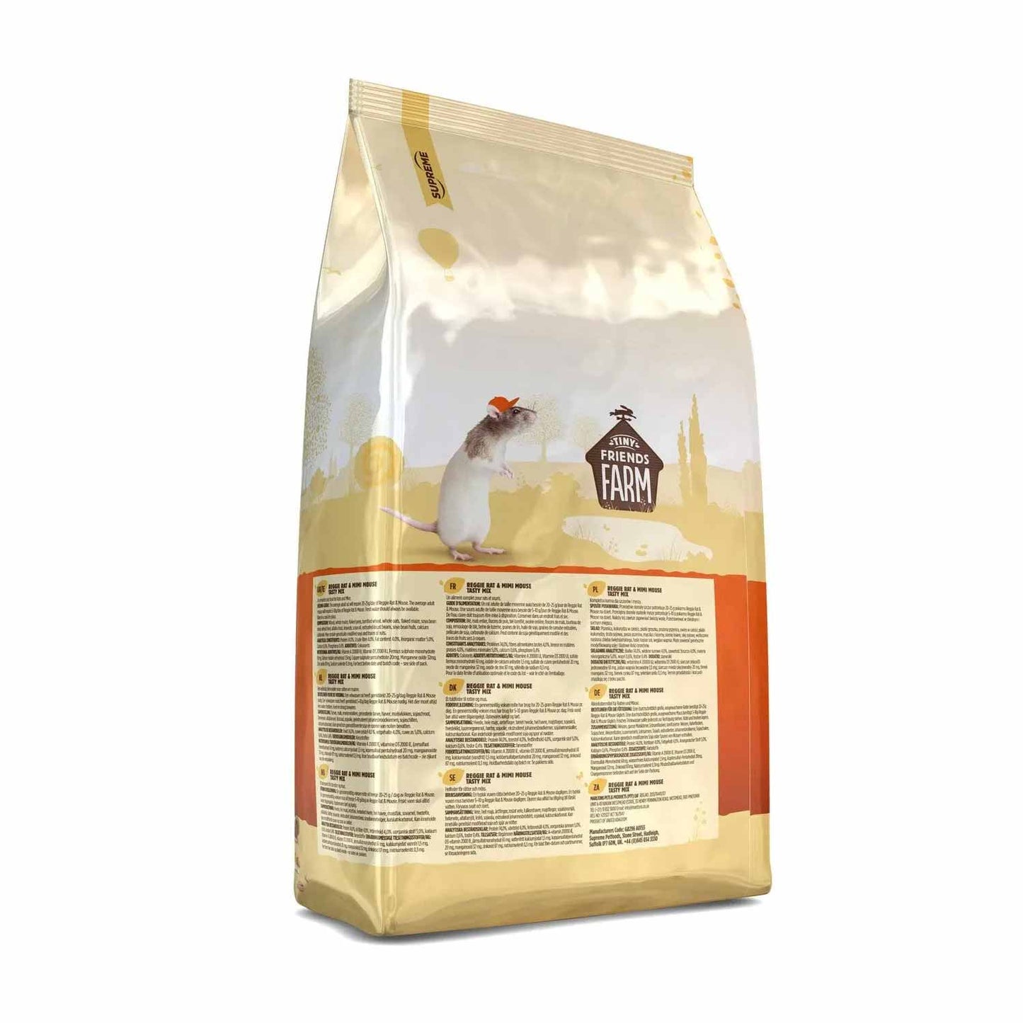 Reggie Rat & Mimi Mouse Tasty Mix - 850g