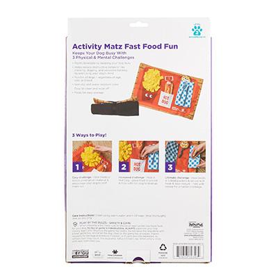 Nina Ottosson Interactive Dog Activity Matz - Fast Food Fun Mat