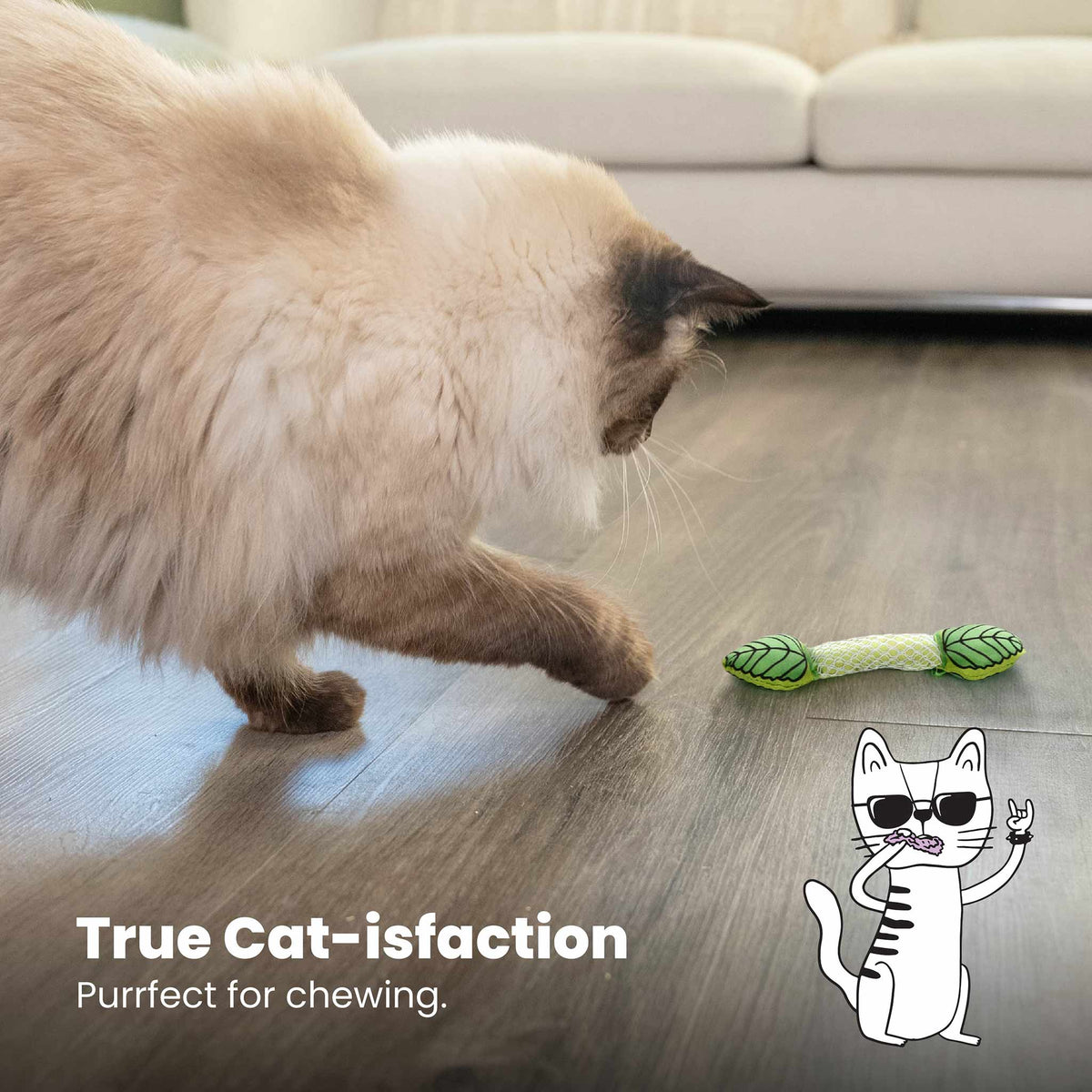 Nina Ottosson Catstages Fresh Breath Mint Stick Cat Toy