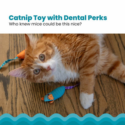 Nina Ottosson Catstages Catnip Chew Mice Cat Toy