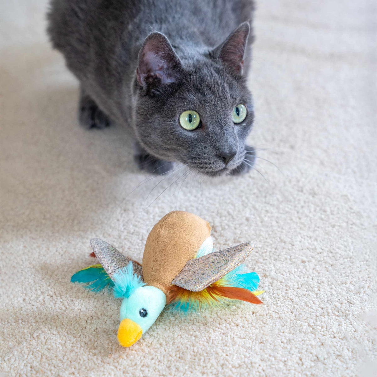 Nina Ottosson Catstages Flapperz Duck Cat Toy