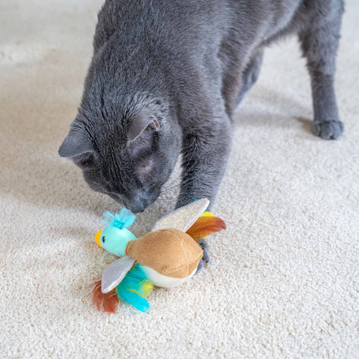 Nina Ottosson Catstages Flapperz Duck Cat Toy