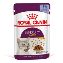 Royal Canin Feline Health Nutrition Sensory Taste in Gravy Wet Cat Food - 12x85g Pouches