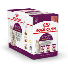 Royal Canin Feline Health Nutrition Sensory Variety Pack in Gravy Wet Cat Food - 12x85g Pouches