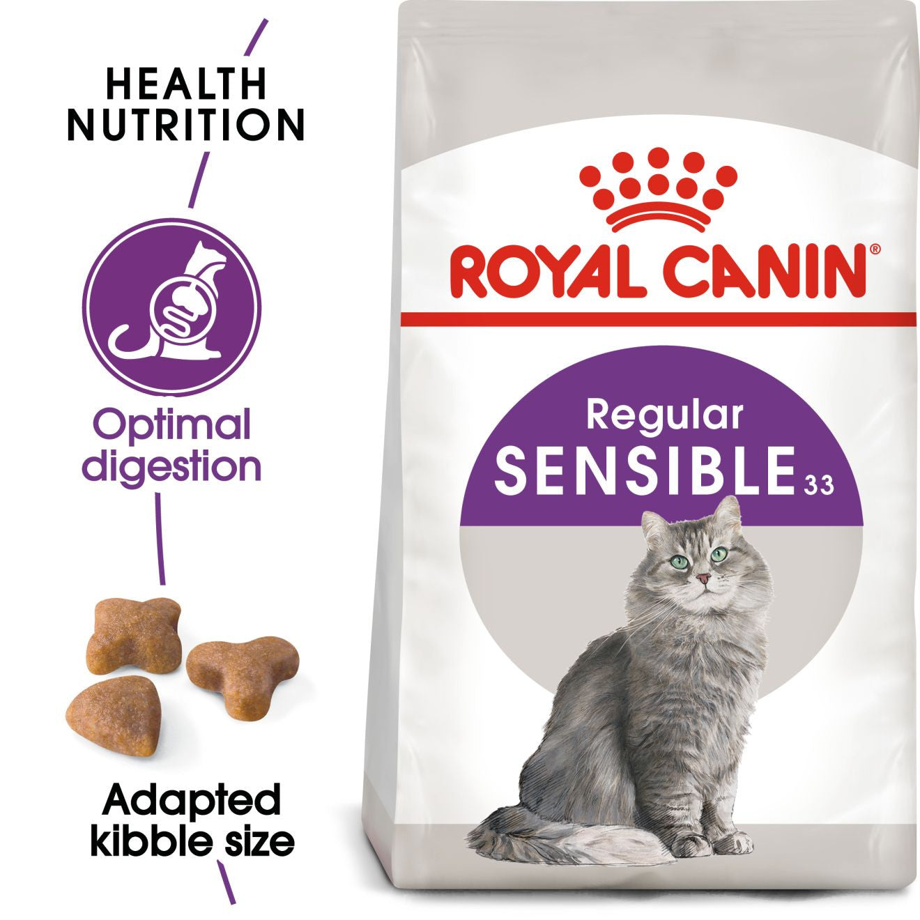 ROYAL CANIN Sensible 33 Dry Adult Cat Food