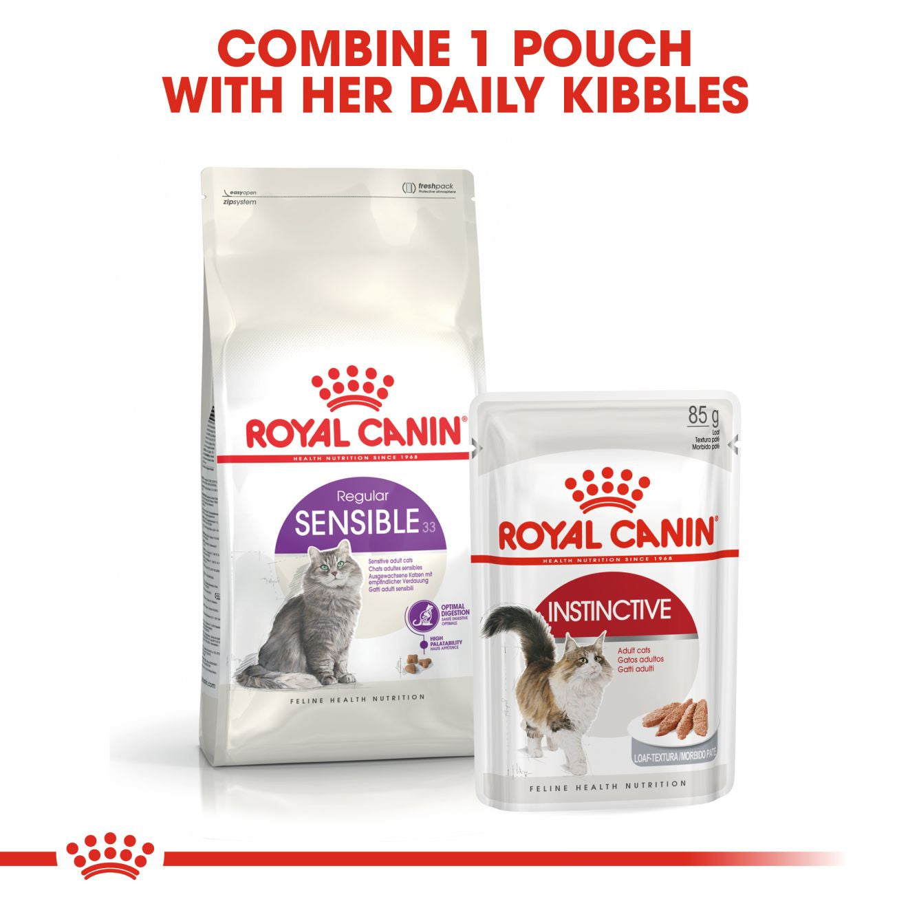 ROYAL CANIN Sensible 33 Dry Adult Cat Food