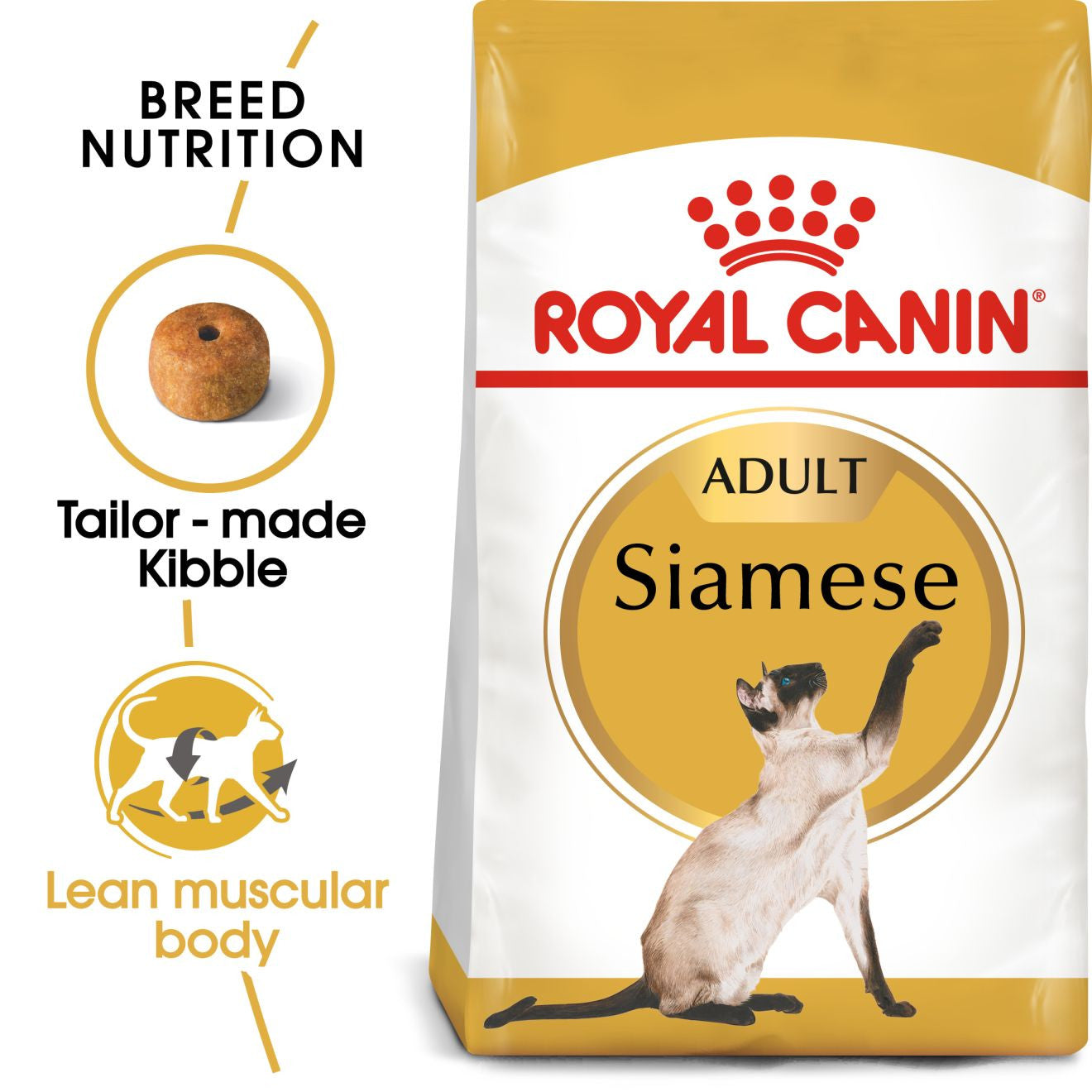 ROYAL CANIN Breed Nutrition Siamese Adult Dry Cat Food