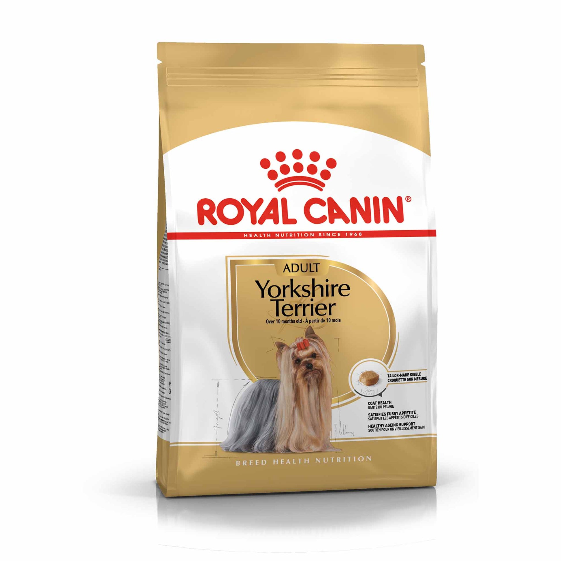 Royal Canin Royal Canin Health Yorkshire Terrier Adult Dry Dog Food pet food packaging