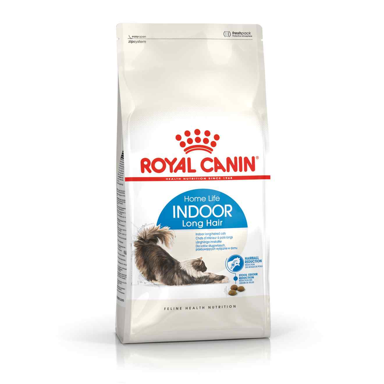 Royal Canin Royal Canin Indoor Long Hair Adult Dry Cat Food pet food packaging