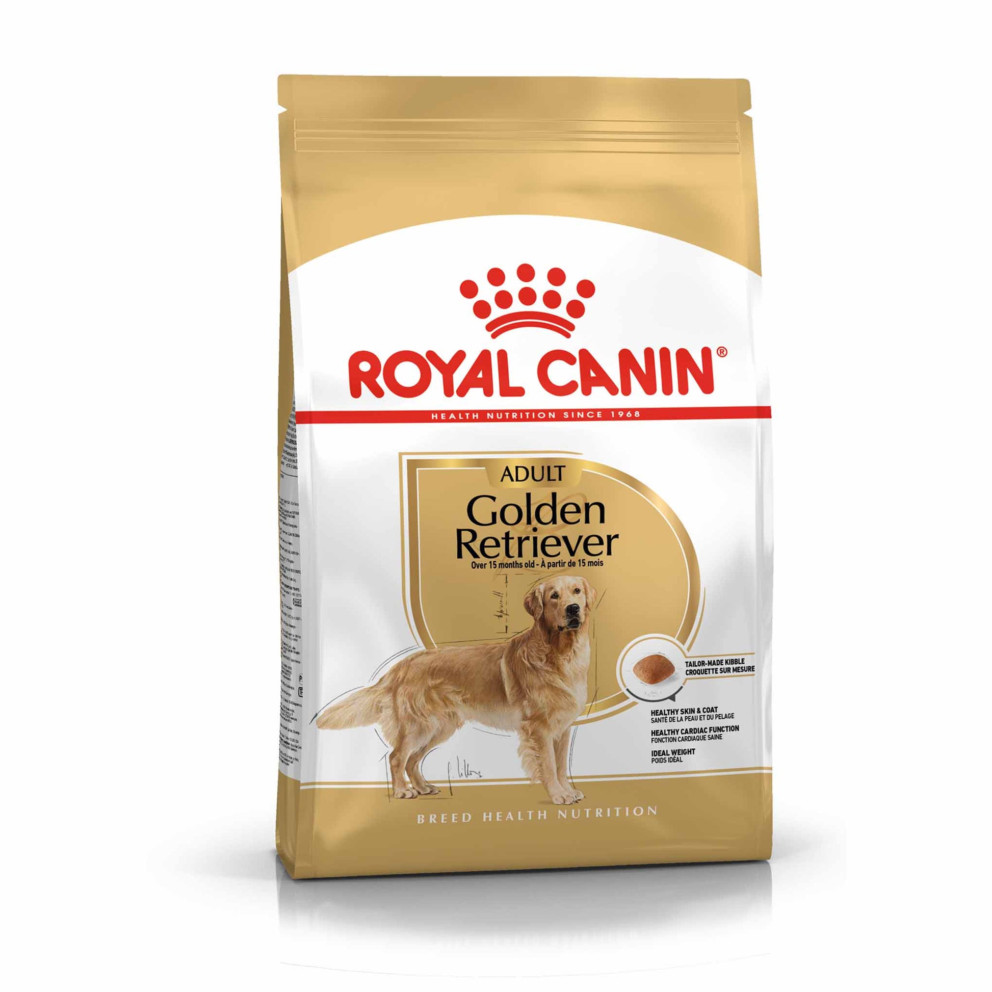 Royal Canin Royal Canin Health Golden Retriever Adult Dry Dog Food pet food packaging